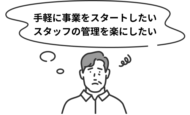 スタッフではなく無人決済システムを採用